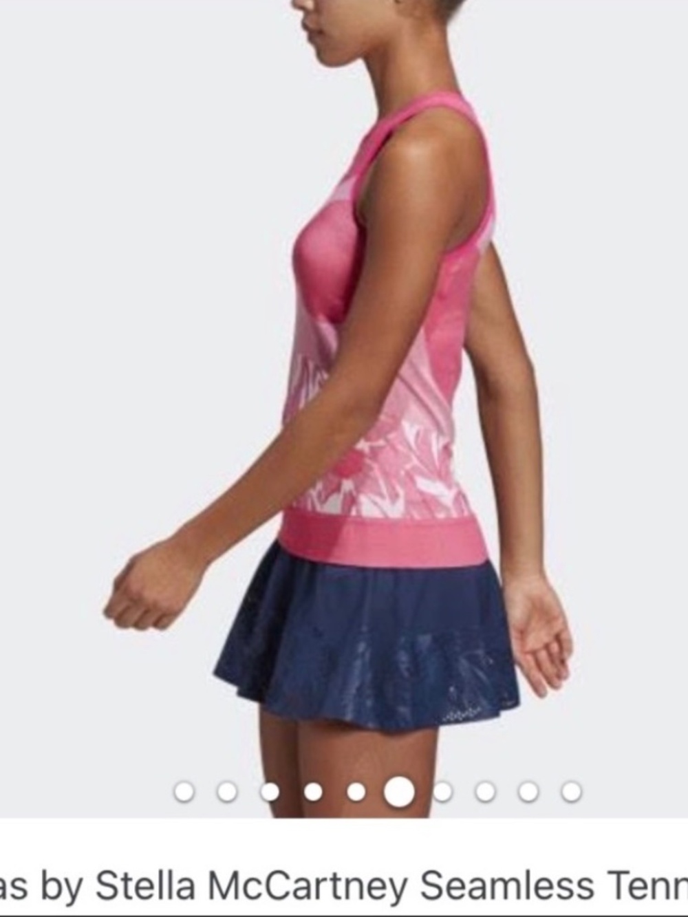 Adidas by Stella McCartney Tank top - Shock Pink Size S - Picture 5 of 6